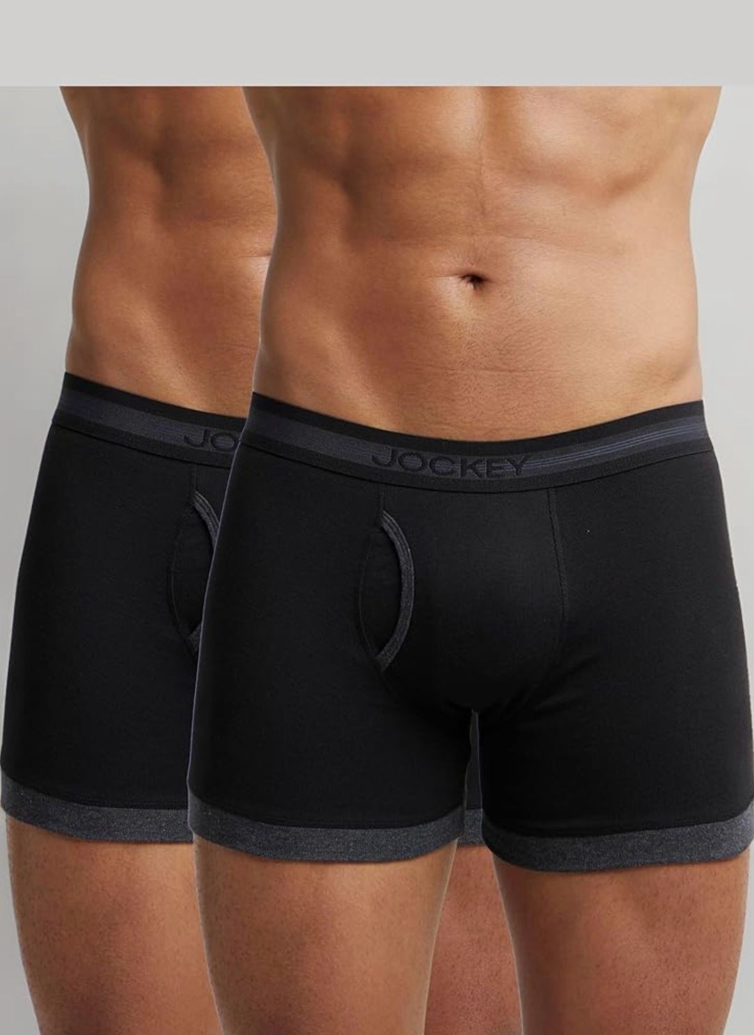 JOCKEY 1017 MENS BOXER BRIEF(2 PC PACK)