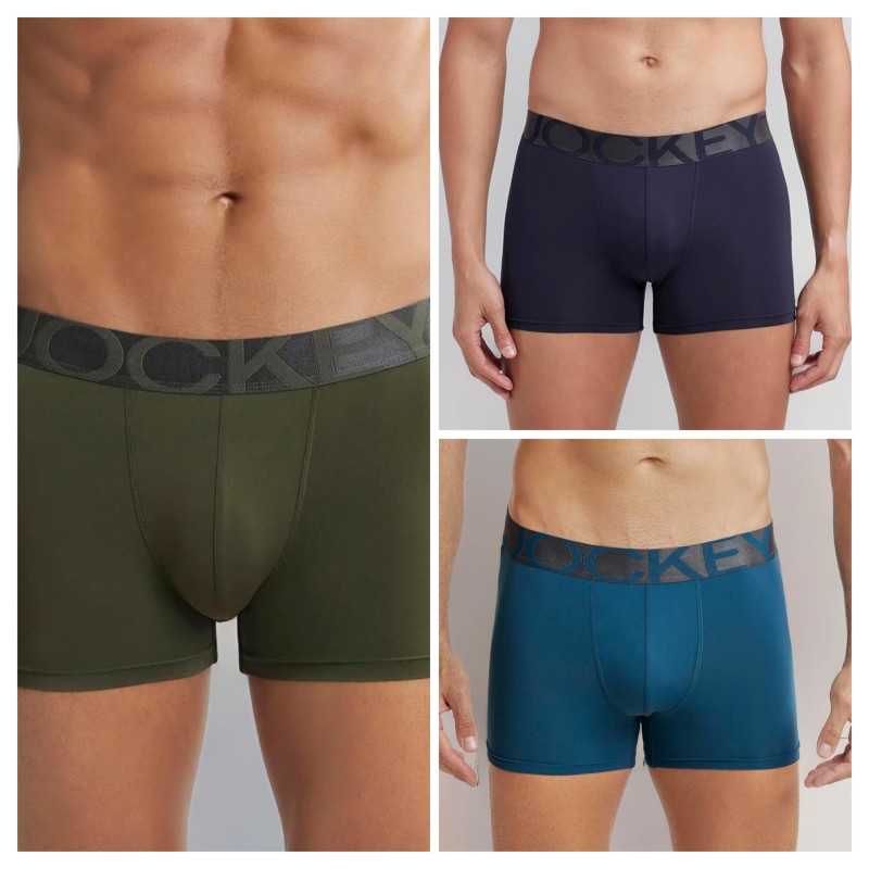 JOCKEY IC 28 PLAIN TRUNKS(3pcs)